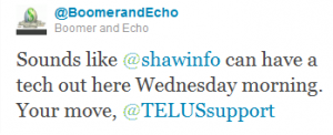 TELUS support