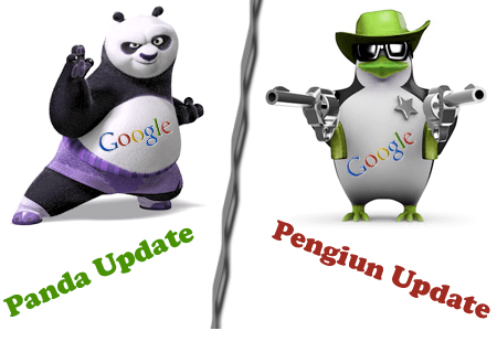 Panda and Penguin