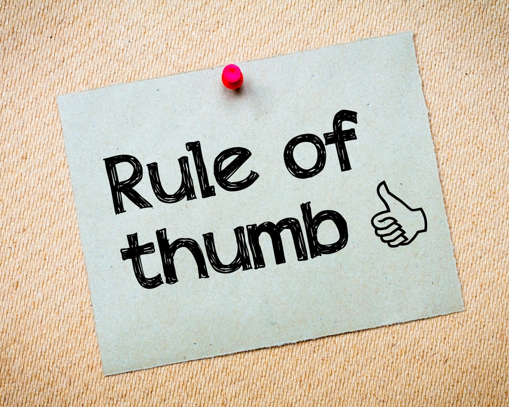 Rules of Thumb