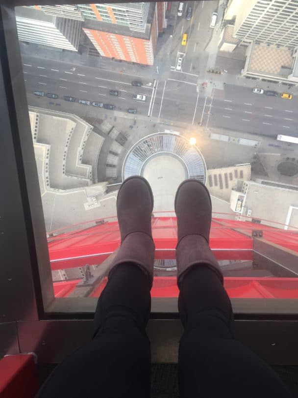 Calgary Tower glass floor