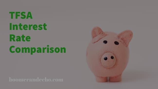 TFSA Interest Rate Comparison