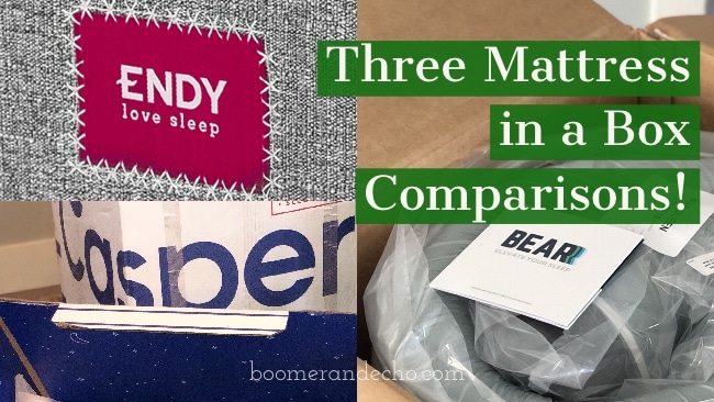 Endy, Casper, Bear: Three Online Mattress In A Box Comparisons