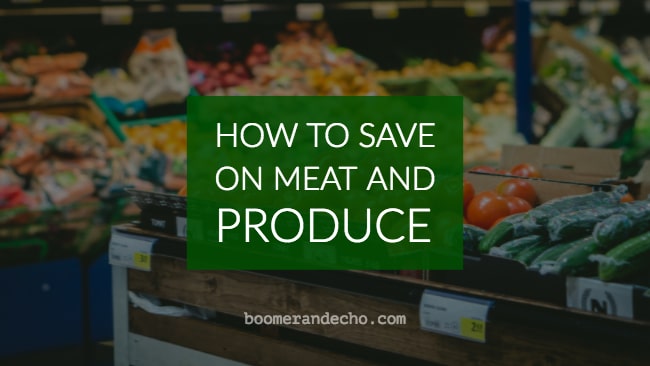 How to save on meat and produce