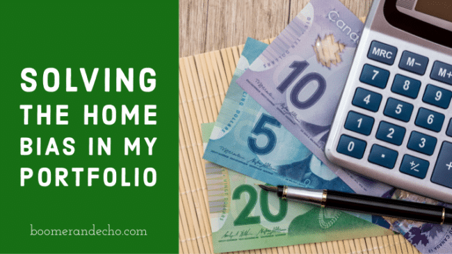 Solving The Home Bias In My Portfolio