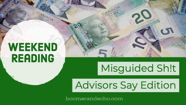 Misguided Sh!t Advisors Say Edition