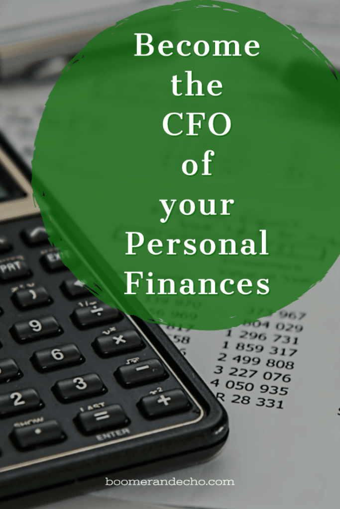 Become the CFO of your Personal Finances
