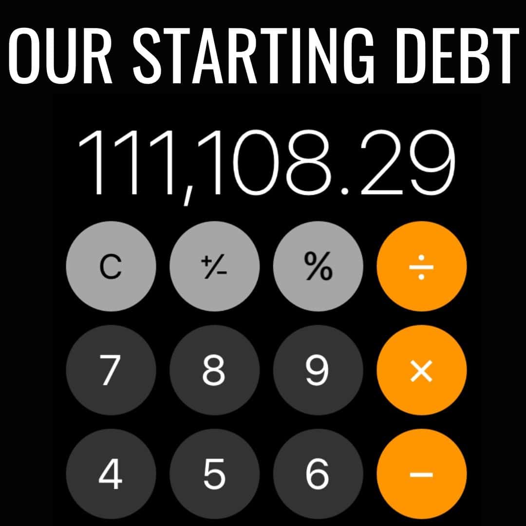 How we paid off over $100,000 by setting smaller goals