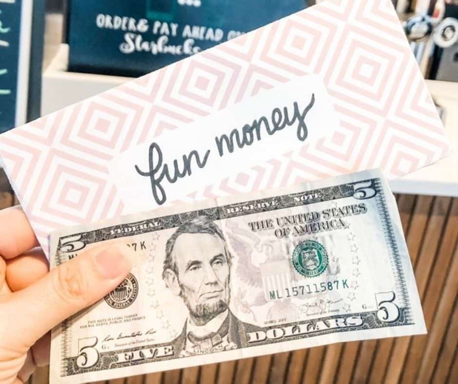 cash envelope fun money