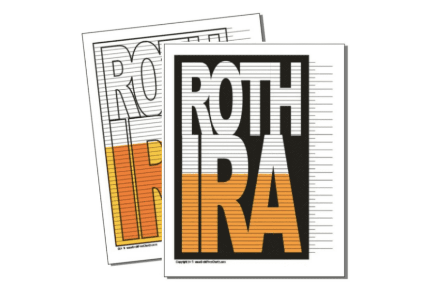 Roth IRA Savings Tracker