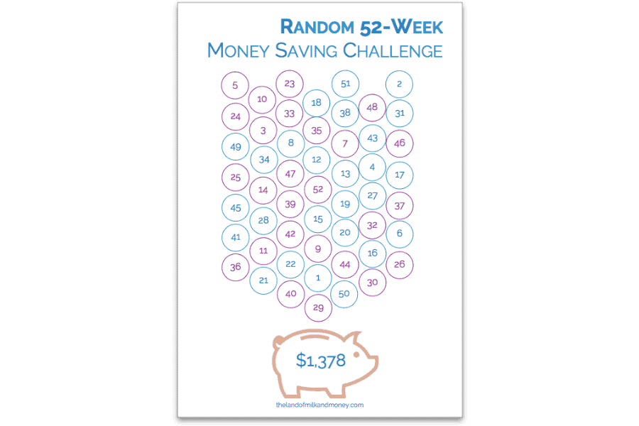 Random Savings Challenge