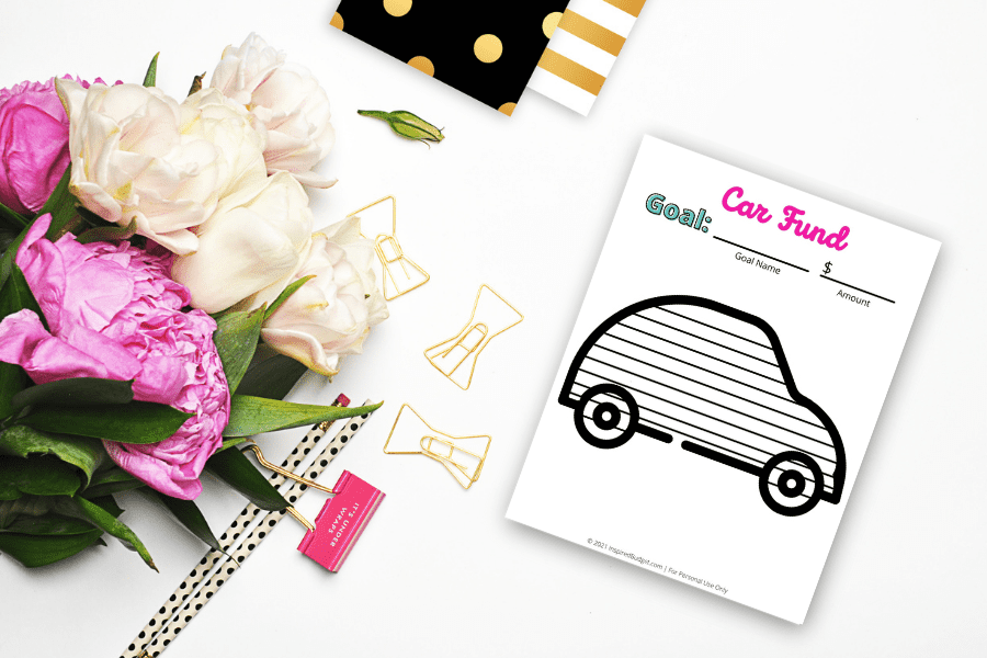 Car Fund Savings Printable