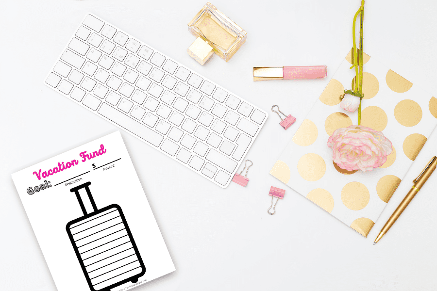 Vacation Fund Savings Printable