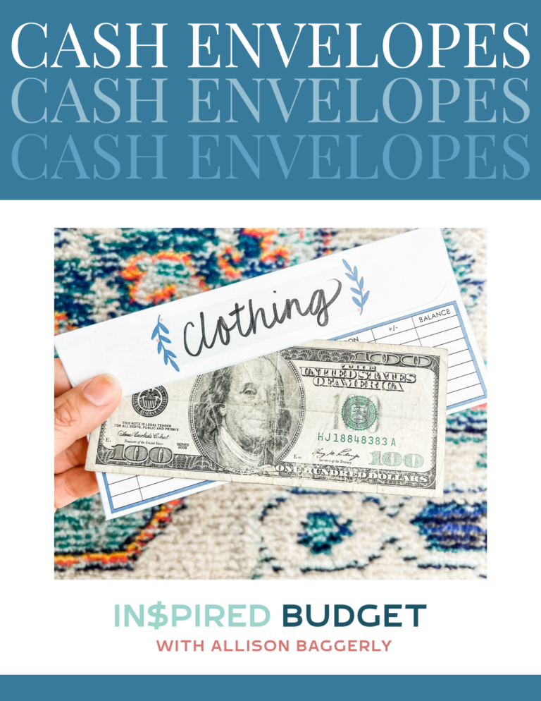 How To Use Cash Envelopes in 2025 [Free Printable Included]