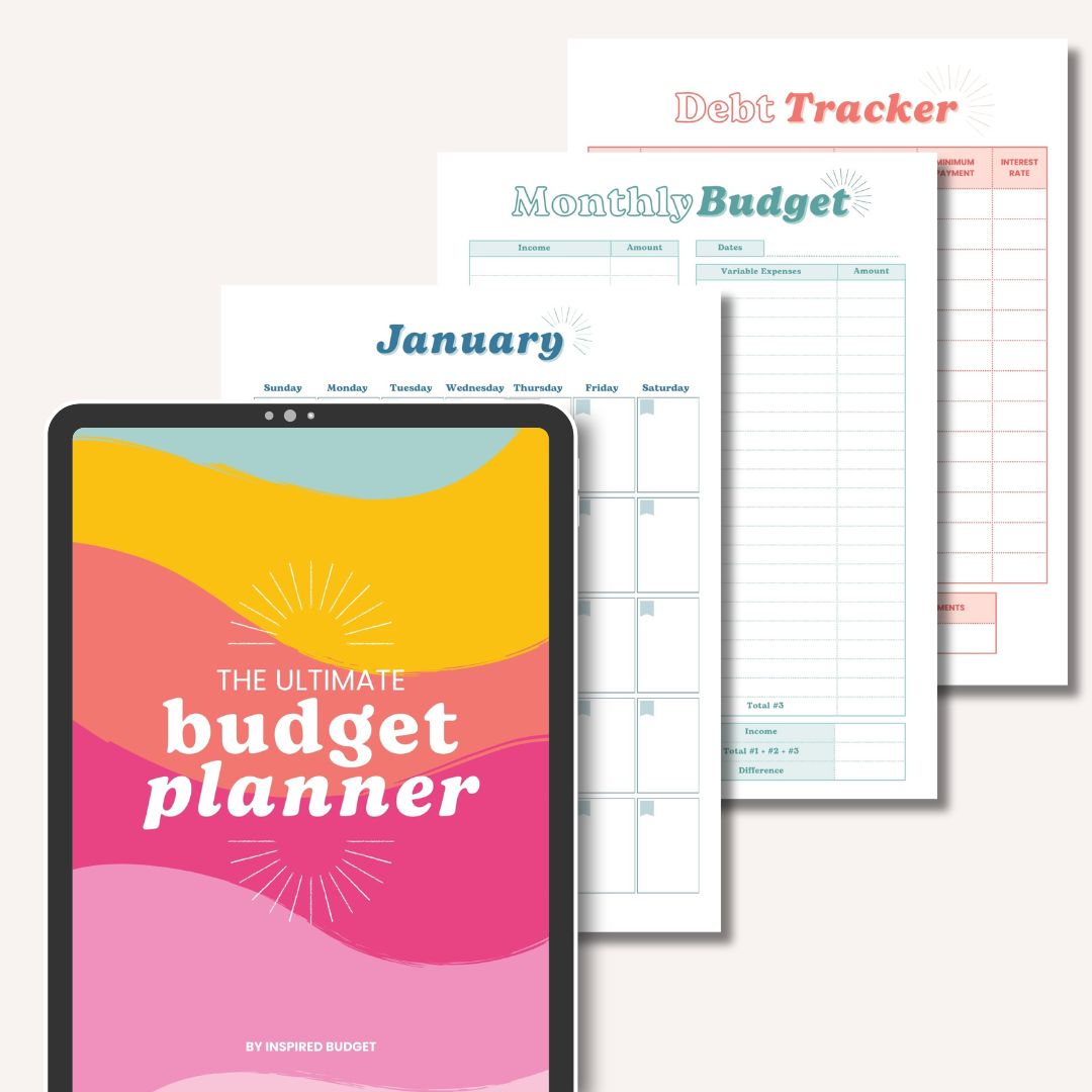 Ultimate Budget Planner by Inspired Budget