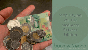 Stop Paying 2% For Mediocre Returns Edition